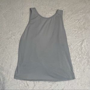 Lulu lemon open back tank top